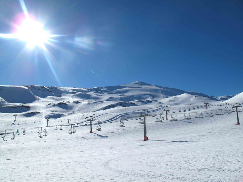 pistas snow sierra nevada