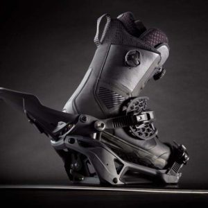 Fijación de snowboard automática