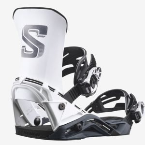 Fijación de snowboard Salomon District Blanco