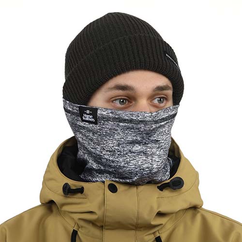Braga snowboard Horsefeathers Neck Warmer Gris