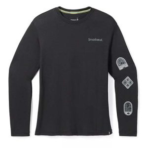 Camiseta térmica Smartwool Patch negro