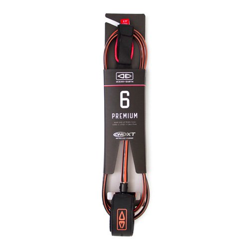 Leash de surf Ocean&Earth Premium XT Coral
