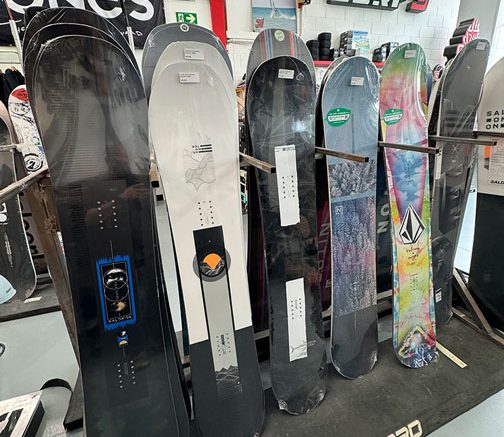 Tipos de tablas de Snowboard