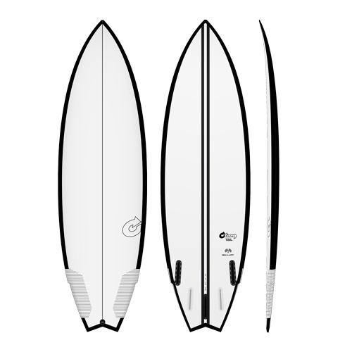 Tabla de surf Torq Go-Kart Tec Black