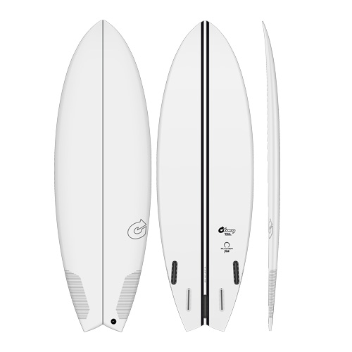 Tabla de surf Torq Summer Fish Tec white