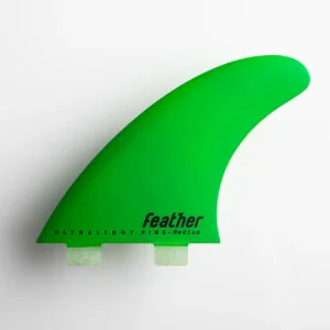 QUILLAS FEATHER FINS ULTRALIGHT GREEN DUAL TAB