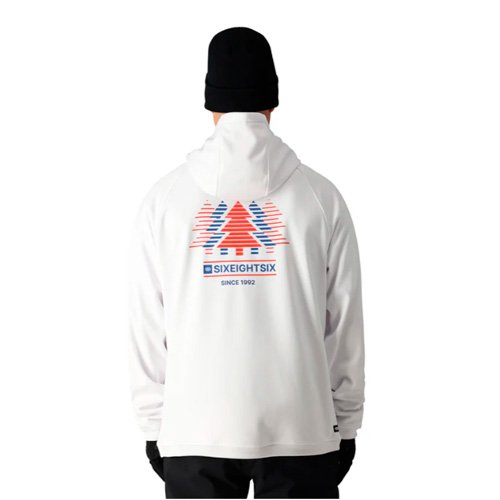 Sudadera de snowboard 686 Bonded White