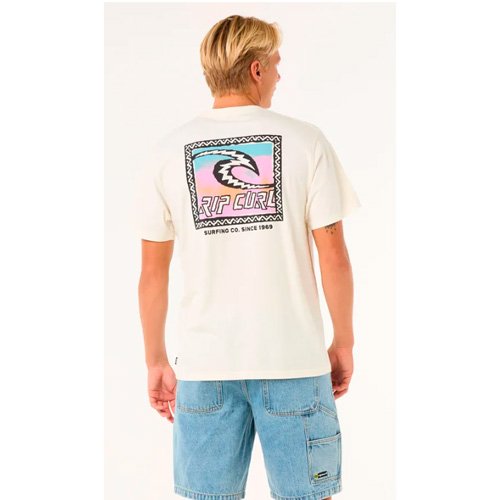Camiseta Rip Curl Straw Energy Trad Bone