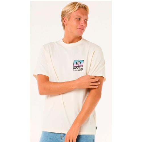 Camiseta Rip Curl Straw Energy Trad Bone
