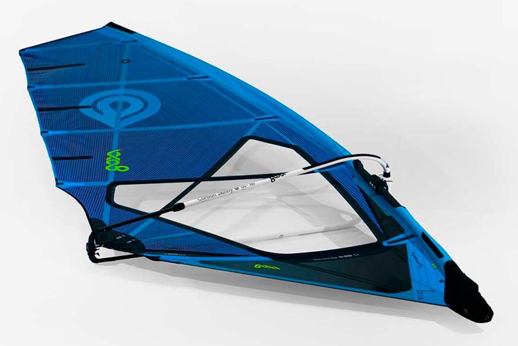 Vela de windsurf Goya Banzai Max Pro Carbon Blue